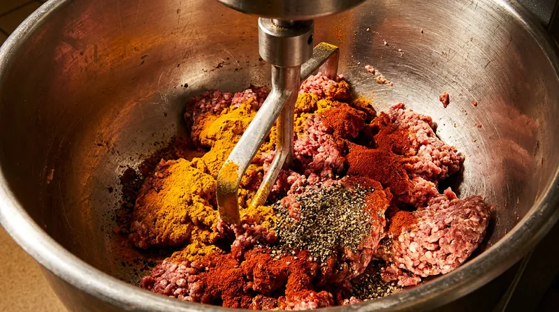 Spices and plant-based fillers are the primary vectors for heavy metals in processed meats.
