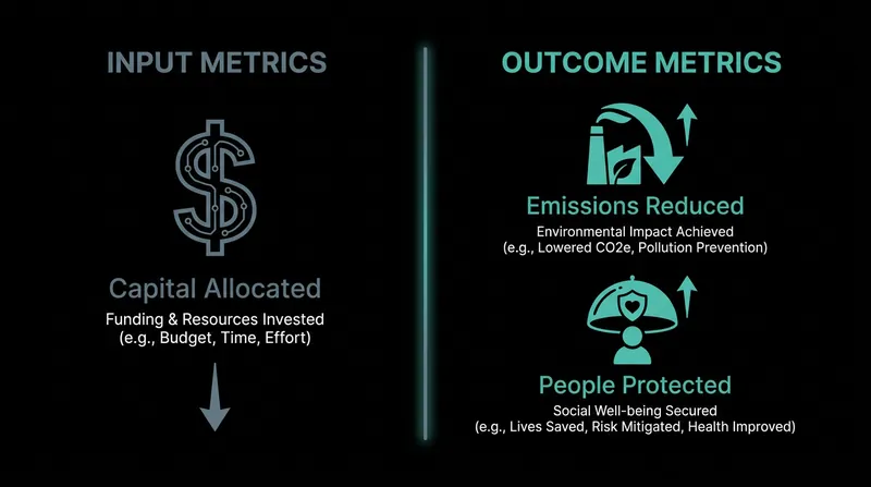 The World Bank is shifting from tracking dollars spent to measuring real-world outcomes.