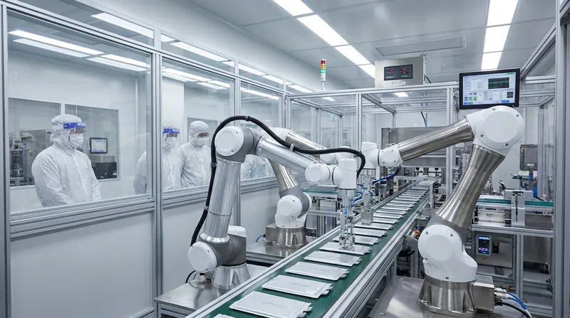 Scaling solid-state production requires immense precision and moisture-free manufacturing environments.