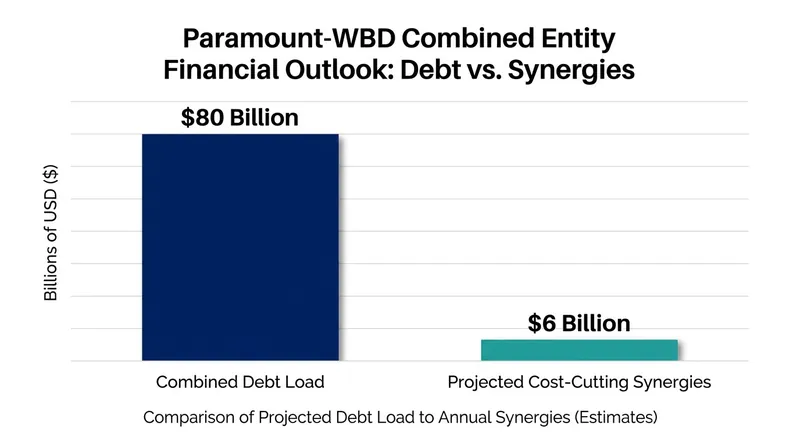 The new entity will inherit a massive debt load, increasing the financial pressure to close the deal quickly.