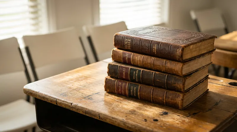 The new curriculum integrates biblical stories alongside traditional Western literature.