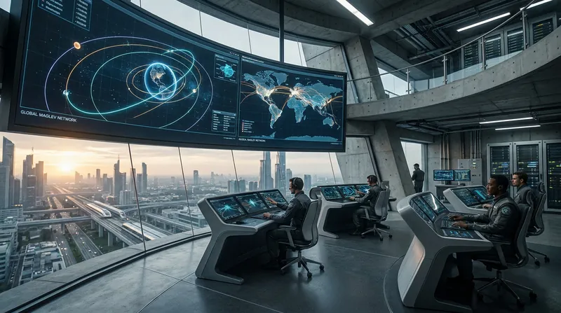 Ground stations will manage the satellite constellation and monitor the automated network.