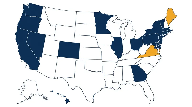 The national landscape of pay transparency laws as of mid-2026.