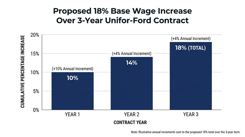 The tentative agreement includes substantial wage increases to offset years of inflation.