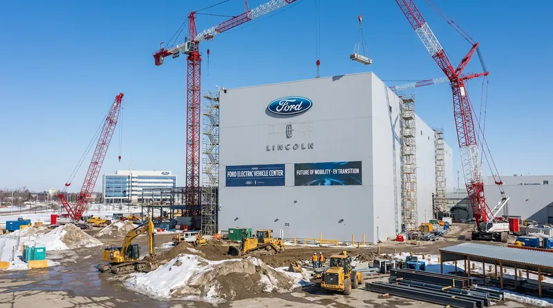 Ford's Oakville Assembly Complex is currently being retooled to serve as a high-volume EV manufacturing hub.