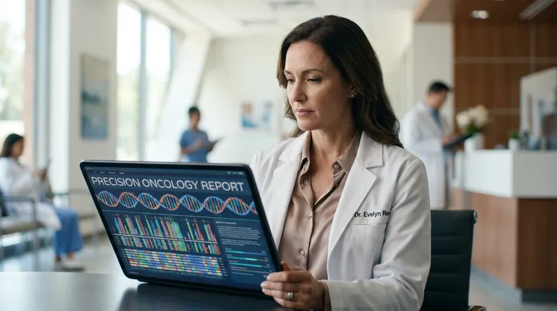 Early genomic profiling is required to identify patients eligible for the new targeted combination therapy.