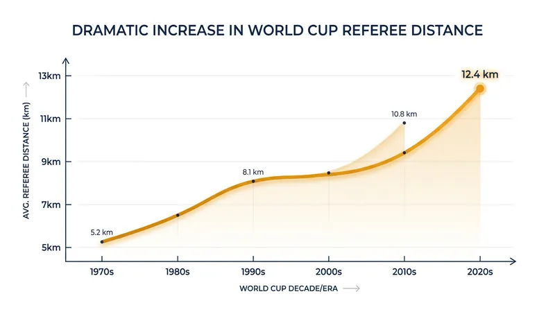 As tactical speeds increased, the physical demands on officials skyrocketed.
