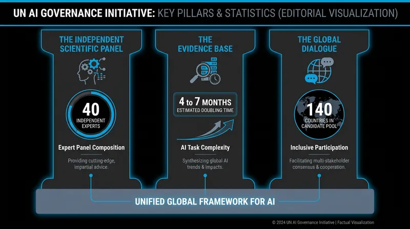 The UN's new AI governance architecture relies on an independent scientific panel to provide an objective evidence base for member states.