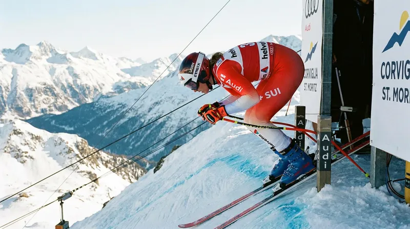 Switzerland's Corinne Suter returns as the primary speed threat for the Swiss national team.