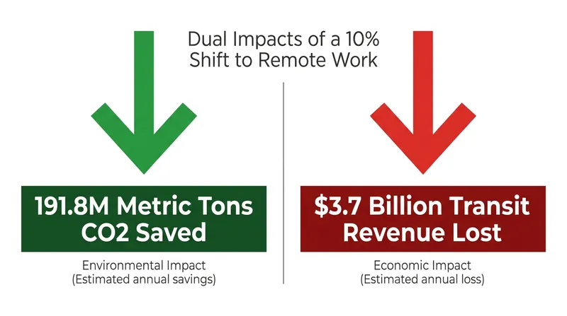 The environmental gains of remote work come at a steep financial cost to transit agencies.