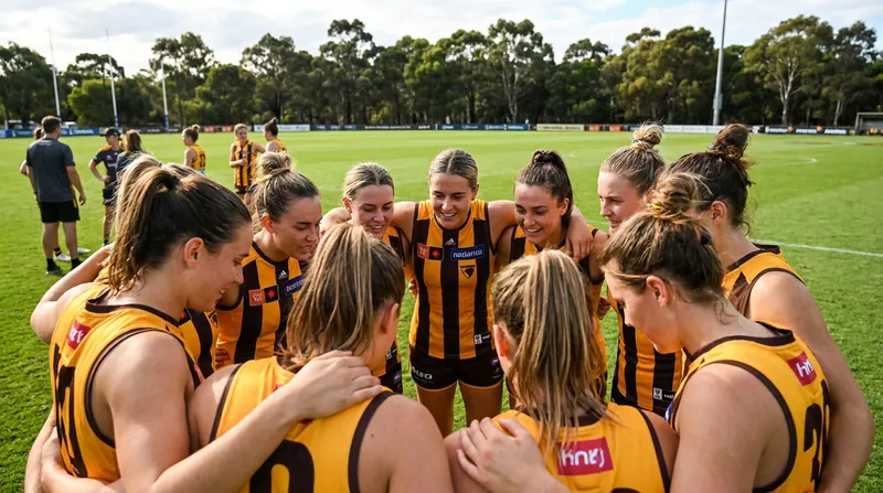 Wales has been elevated to Hawthorn's leadership group for the 2026 season, reflecting her importance to the squad.