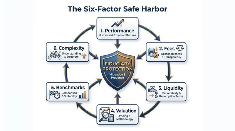 Plan sponsors who document these six factors are presumed to have met their fiduciary duties under ERISA.