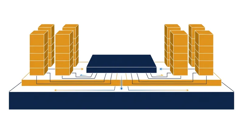 CoWoS technology places logic chips and high-bandwidth memory side-by-side on a microscopic silicon interposer to enable massive data transfer speeds.