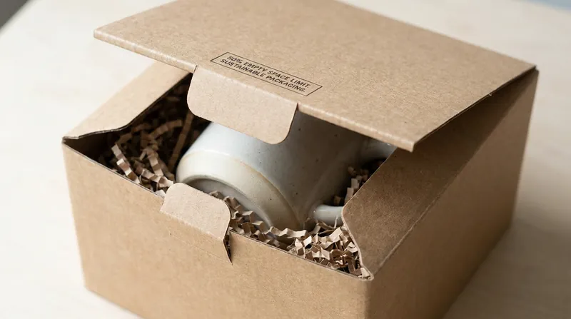 E-commerce retailers must redesign fulfillment operations to comply with the new 50% empty space limit.