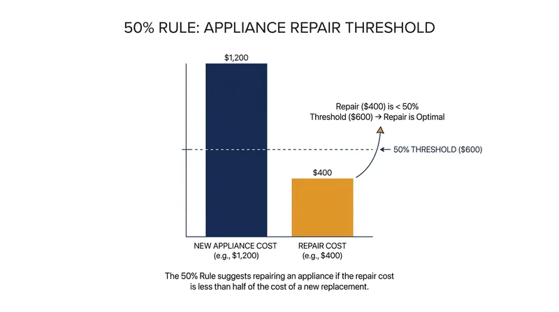 As new appliance prices rise, the financial math heavily favors repairing existing units.
