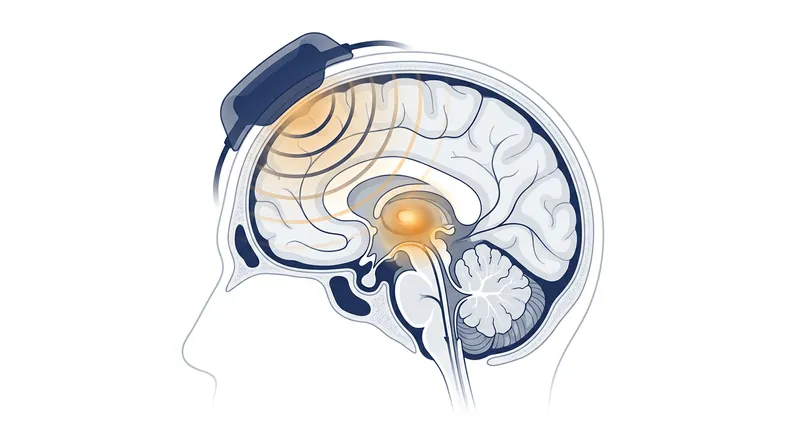 Transcranial focused ultrasound (tFUS) allows researchers to target the subthalamic nucleus without surgical implants.