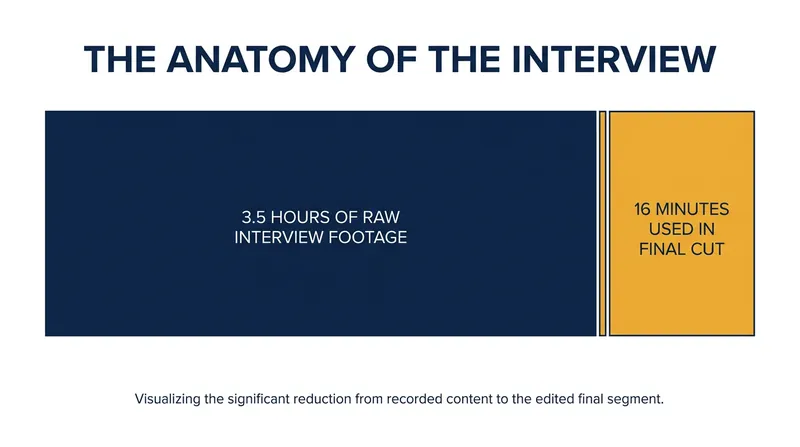 Banks alleges that producers discarded hours of context to manufacture a false narrative.