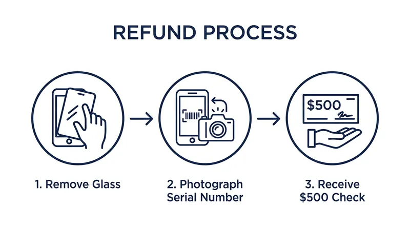 The remote verification process allows consumers to claim their refund without shipping the grill.