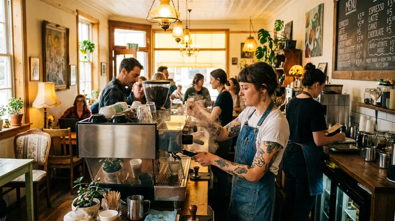 Independent cafes are being forced to adapt their business models to survive shrinking margins.