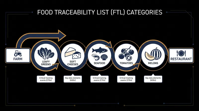 The FDA's Food Traceability List targets high-risk ingredients that lack a 'kill step' before consumption.