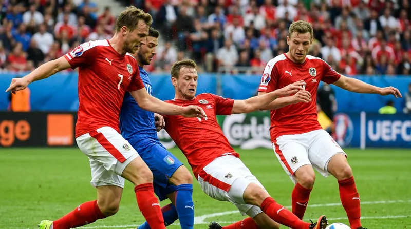 The Austrian press relies on synchronized swarming rather than chaotic individual chasing.
