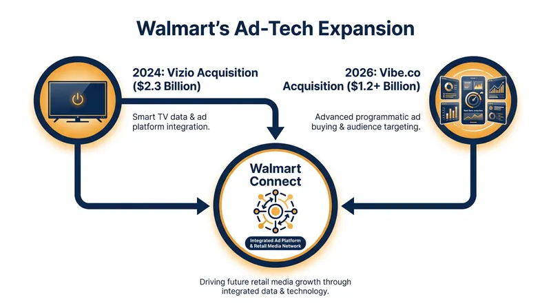 Walmart has invested heavily in building a full-funnel connected TV advertising stack.