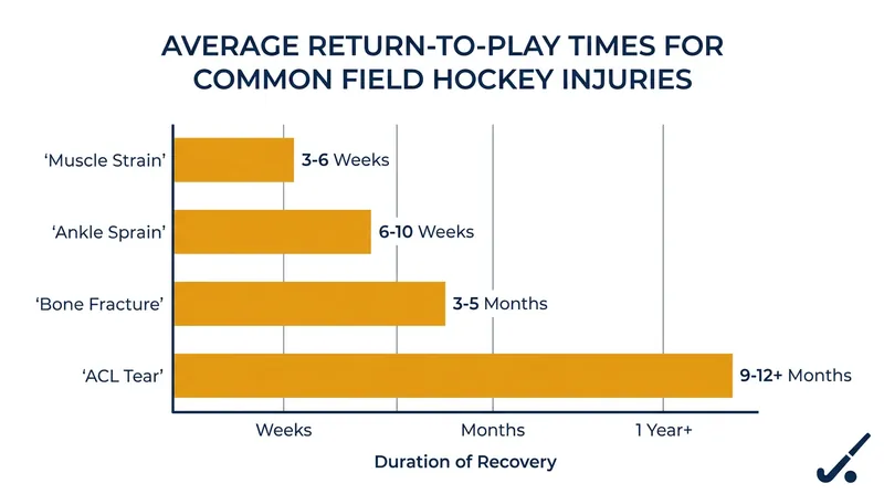 ACL ruptures remain one of the most time-intensive injuries to rehabilitate in elite field hockey.