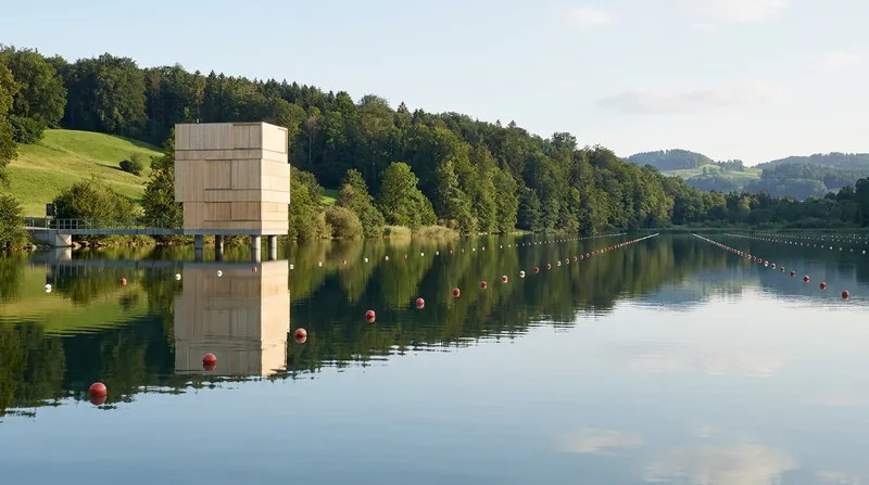 Lucerne's Rotsee, known as the 'Lake of the Gods,' provided perfect conditions for the USA's statement victory.