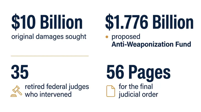 The scale of the litigation and the subsequent judicial intervention.