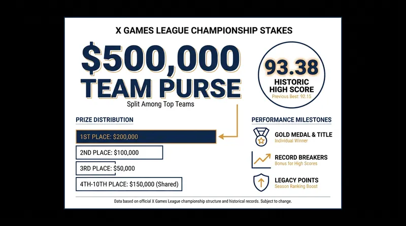 The new XGL format introduces unprecedented financial stakes to the individual park standings.