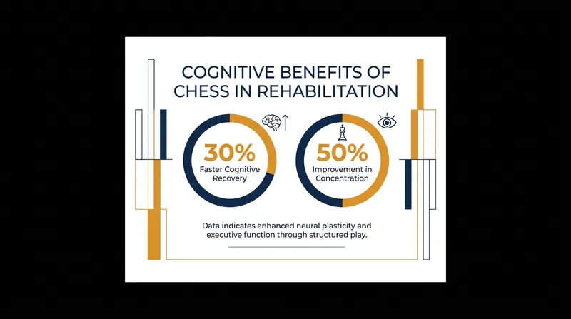 Clinical data indicates that incorporating chess into rehabilitation accelerates the recovery of executive functions.