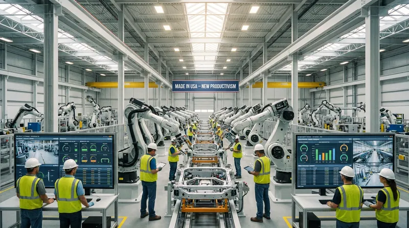 Advanced domestic manufacturing facilities represent the goal of the new tariff regime.