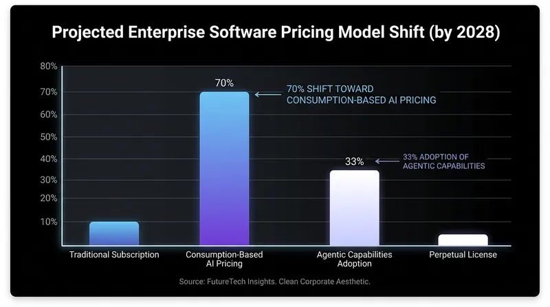 Analysts project a massive shift away from per-seat software pricing as AI agents take on more autonomous tasks.