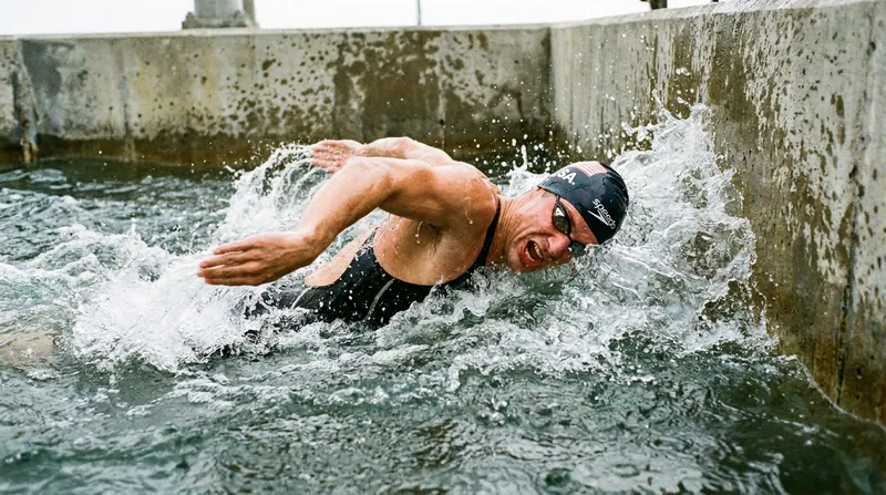 Qualifying ninth or tenth forces athletes into the 'gutter lanes,' where physical resistance is highest.