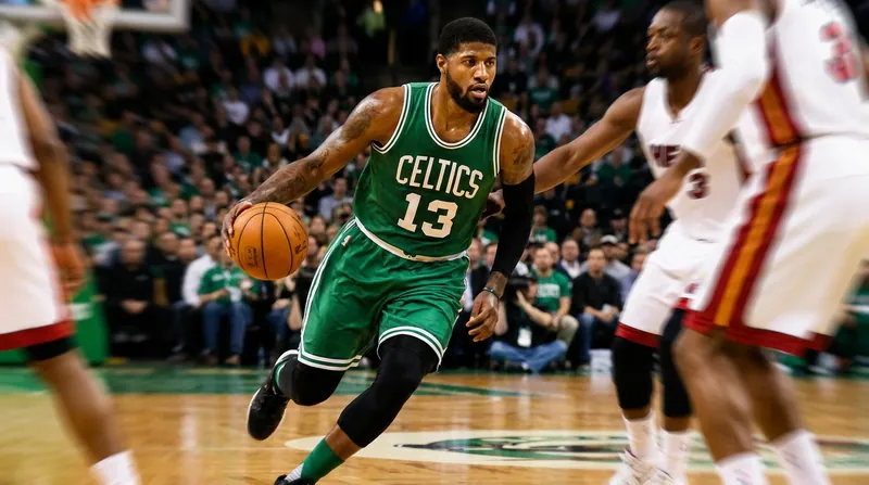 Paul George arrives in Boston to provide veteran leadership and salary cap relief.