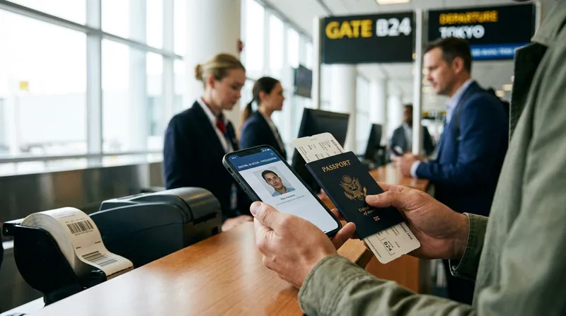 Travelers must use the UK ETA app to scan their passport's biometric chip and upload a facial photograph.