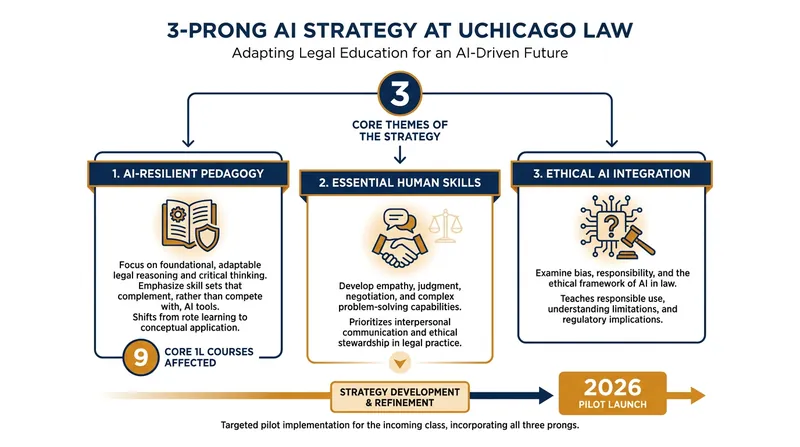 UChicago's strategy focuses on building foundational skills before introducing AI tools.