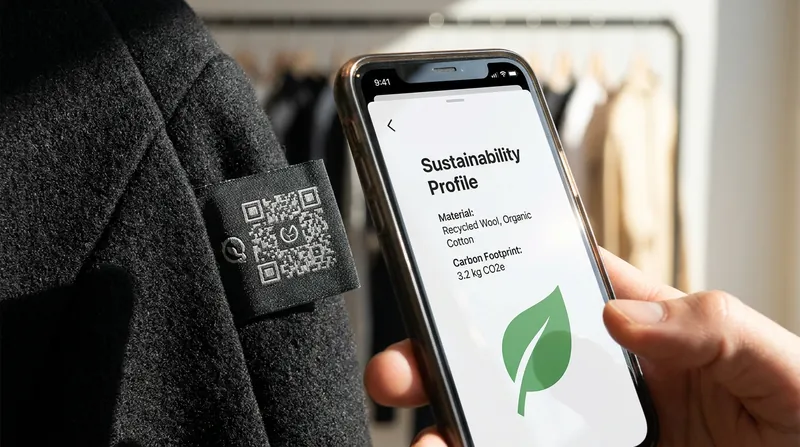 The Digital Product Passport will allow consumers and regulators to access a product's entire material history via a scannable data carrier.
