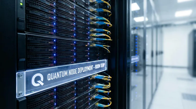 Room-temperature quantum chips could eventually be deployed in standard server racks rather than specialized cryogenic labs.