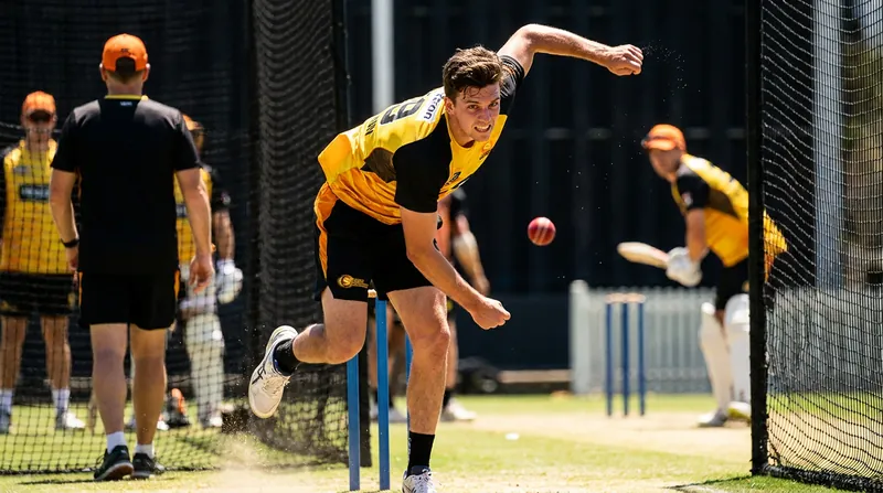 Lance Morris is steadily increasing his bowling workload following back surgery.