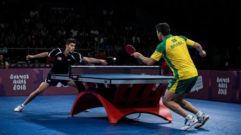 The rivalry between Jha and Calderano continues to define the highest levels of Pan American table tennis.