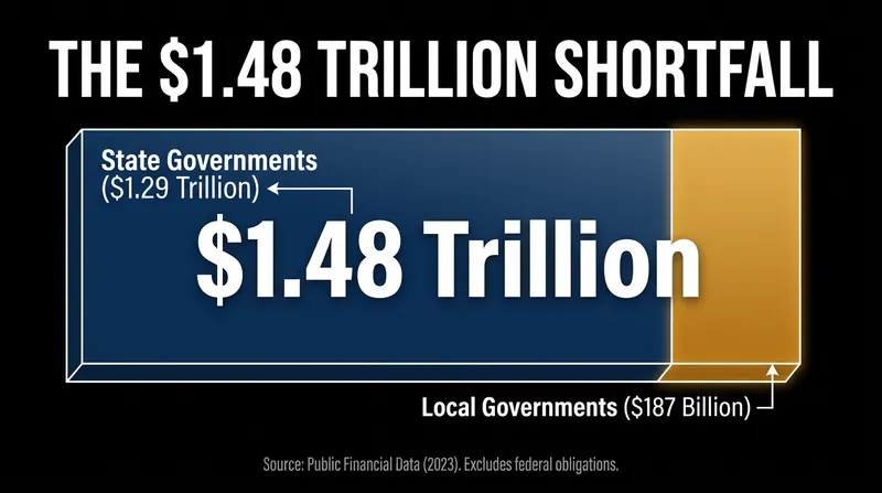 While state governments hold the bulk of the debt, local municipalities often have less flexibility to absorb the costs.