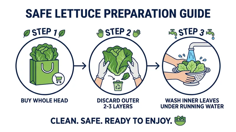 Standard rinsing of bagged salads may not dislodge the sticky Cyclospora parasite.