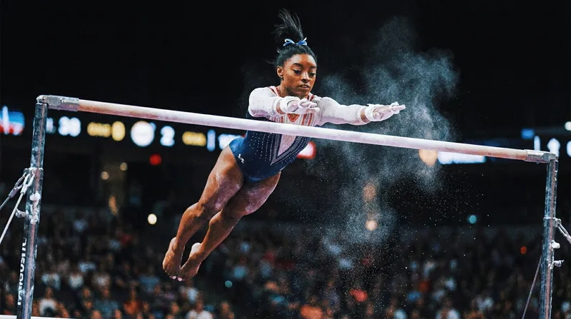 Both Blakely and DiCello utilized the uneven bars to ease back into competition before returning to high-impact leg events.