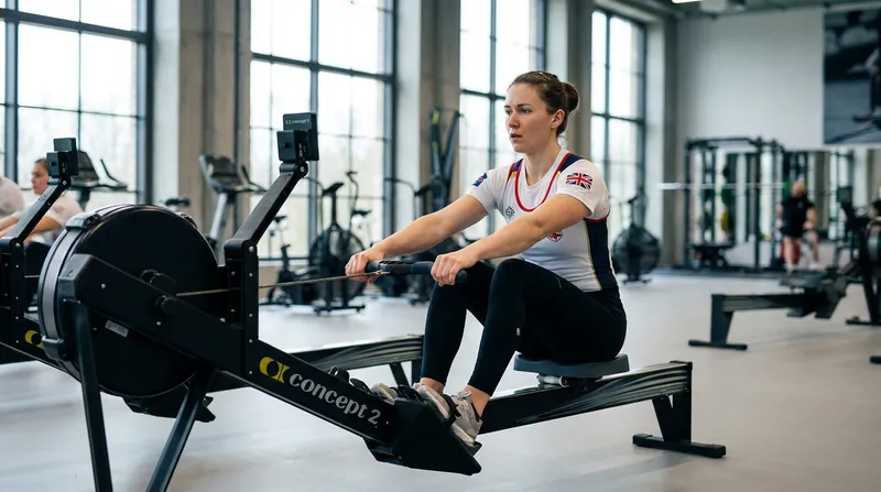 Returning to the ergometer required a complete biomechanical overhaul to protect the surgical site.