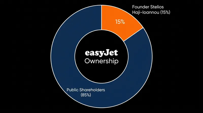 Founder Stelios Haji-Ioannou and his family remain the airline's largest individual shareholders.