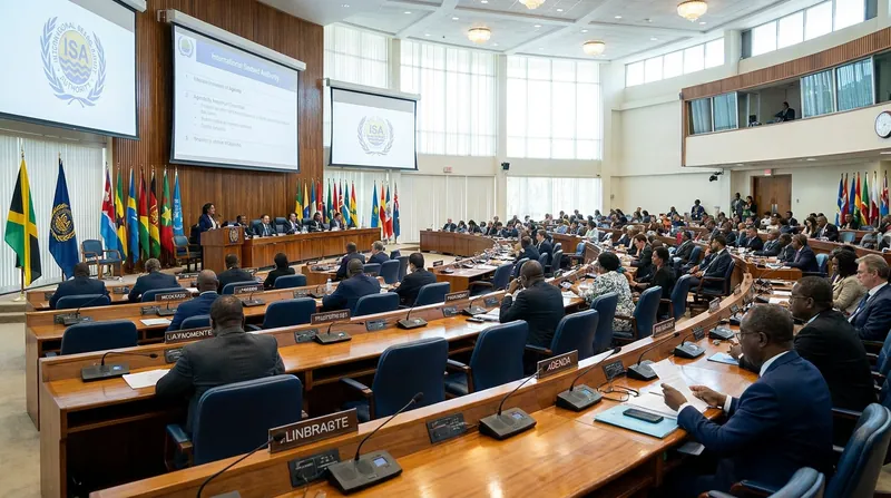 Delegates convene at the International Seabed Authority headquarters in Kingston, Jamaica, to debate the future of ocean governance.