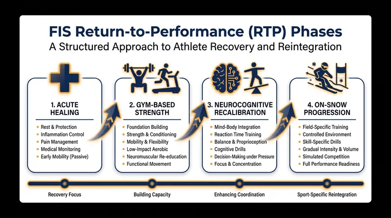 Modern return-to-performance protocols emphasize a phased approach to both physical and mental recovery.