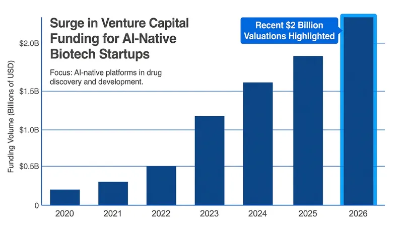 Investors are pouring billions into AI-native biotech firms, betting that computational models will replace traditional pharmaceutical pipelines.