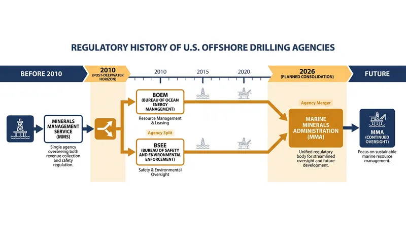 The regulatory architecture governing offshore drilling is undergoing a major consolidation.